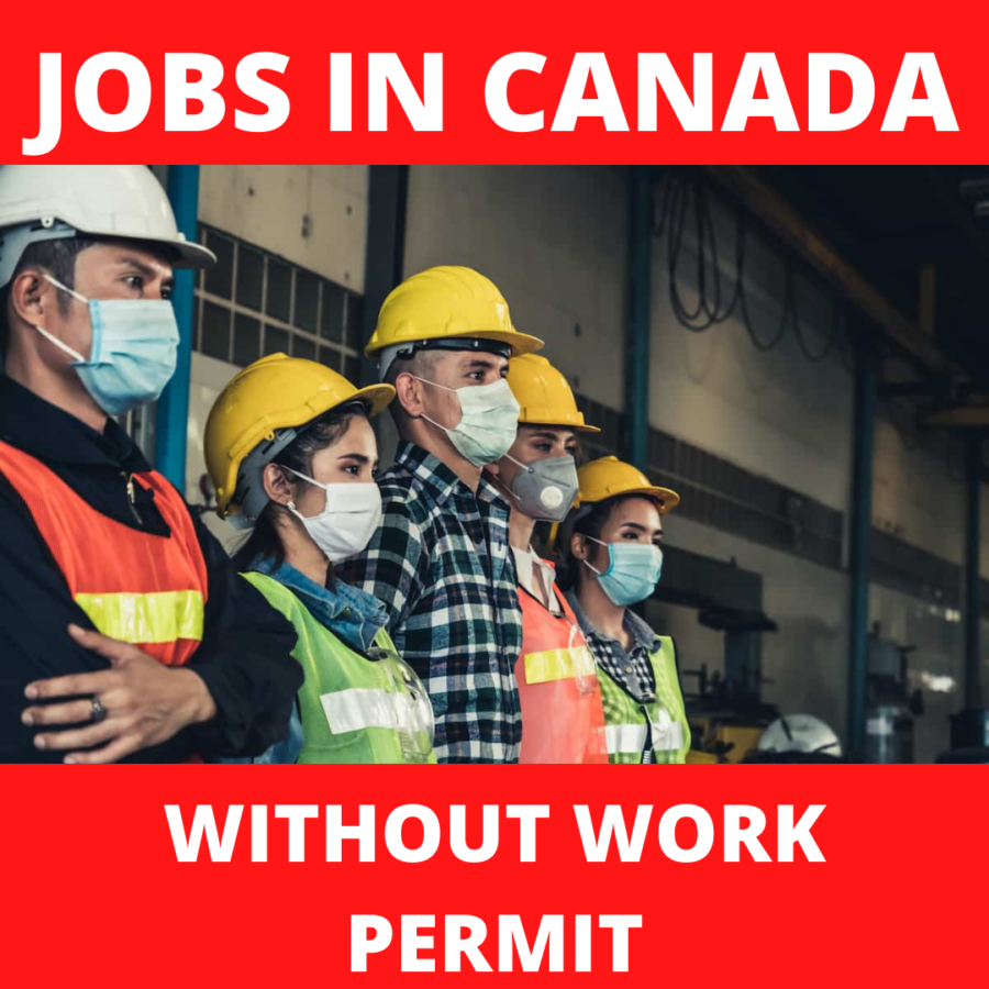jobs in canada without work permit