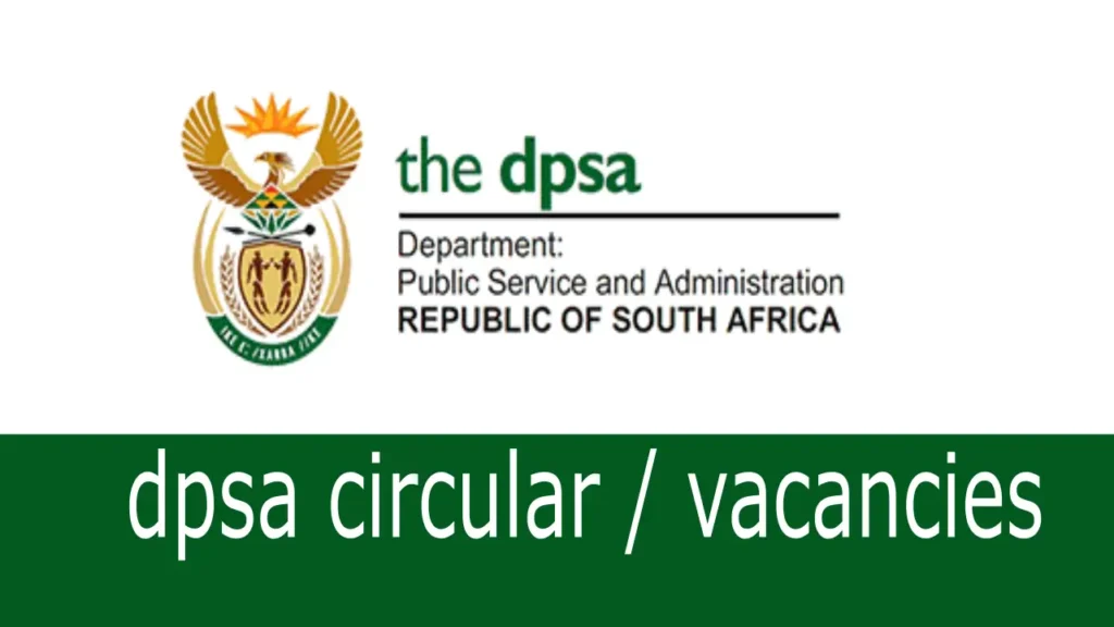 dpsa circular and vacancies for 2025